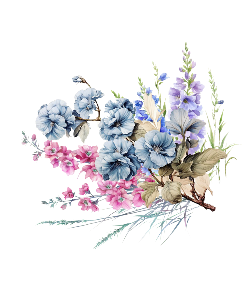 flower decoration right 1